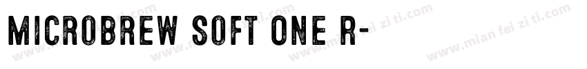 Microbrew Soft One R字体转换